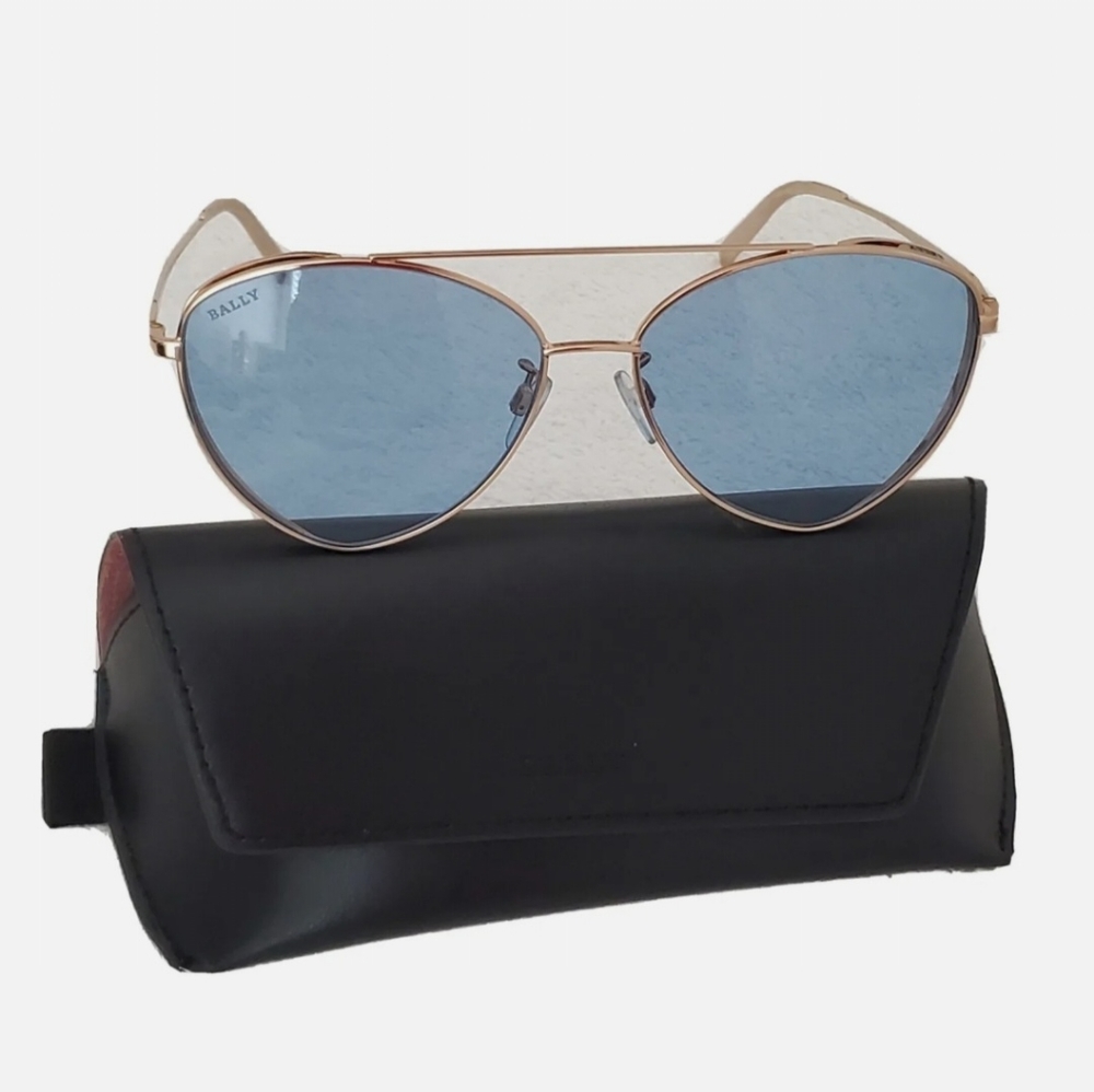BALLY Aviator Blue Sunglasses Unisex